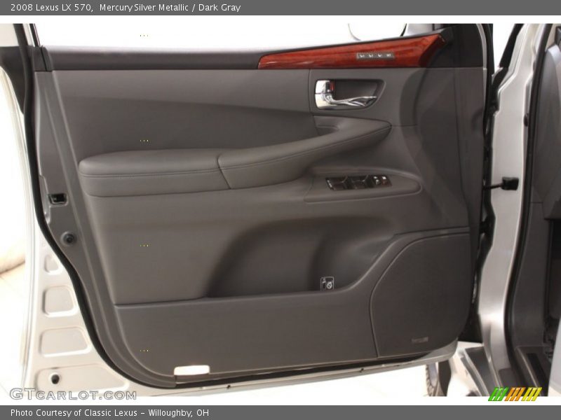 Mercury Silver Metallic / Dark Gray 2008 Lexus LX 570