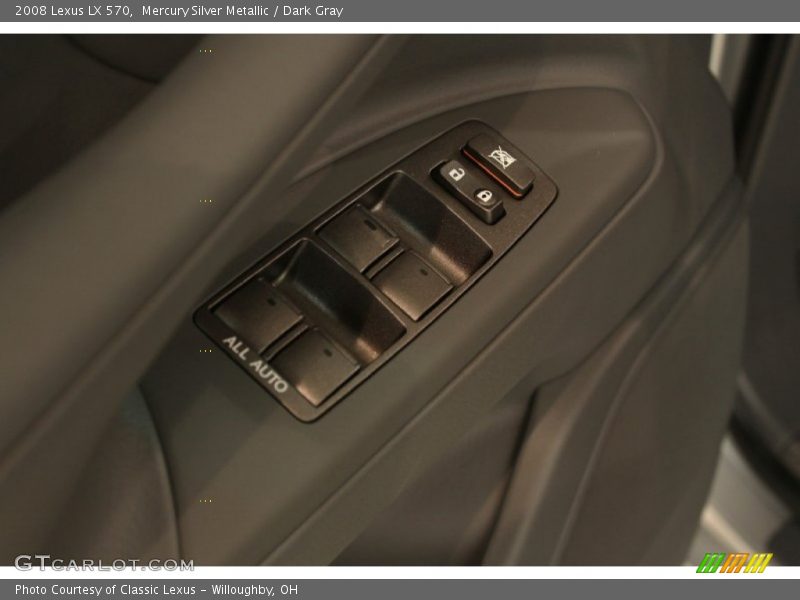 Mercury Silver Metallic / Dark Gray 2008 Lexus LX 570
