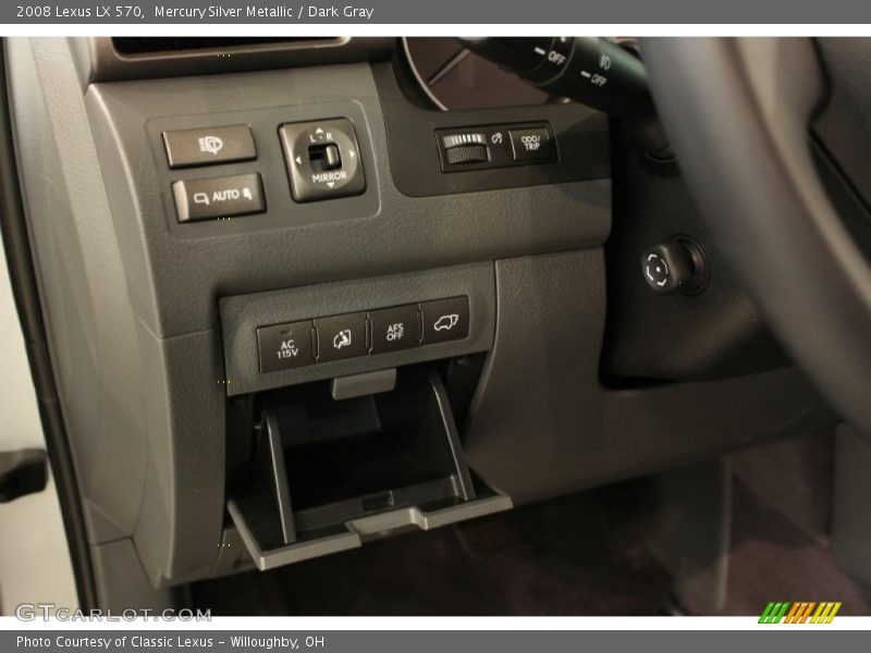 Mercury Silver Metallic / Dark Gray 2008 Lexus LX 570