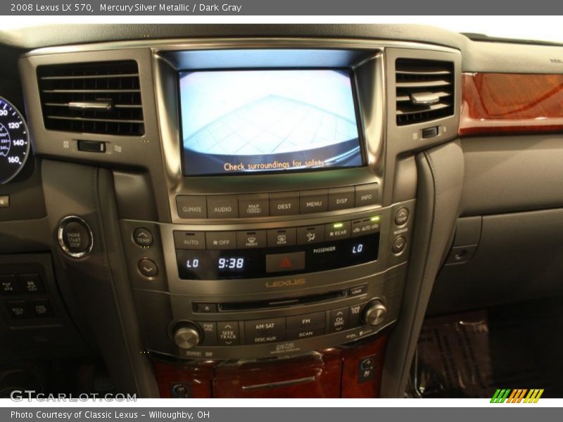 Mercury Silver Metallic / Dark Gray 2008 Lexus LX 570