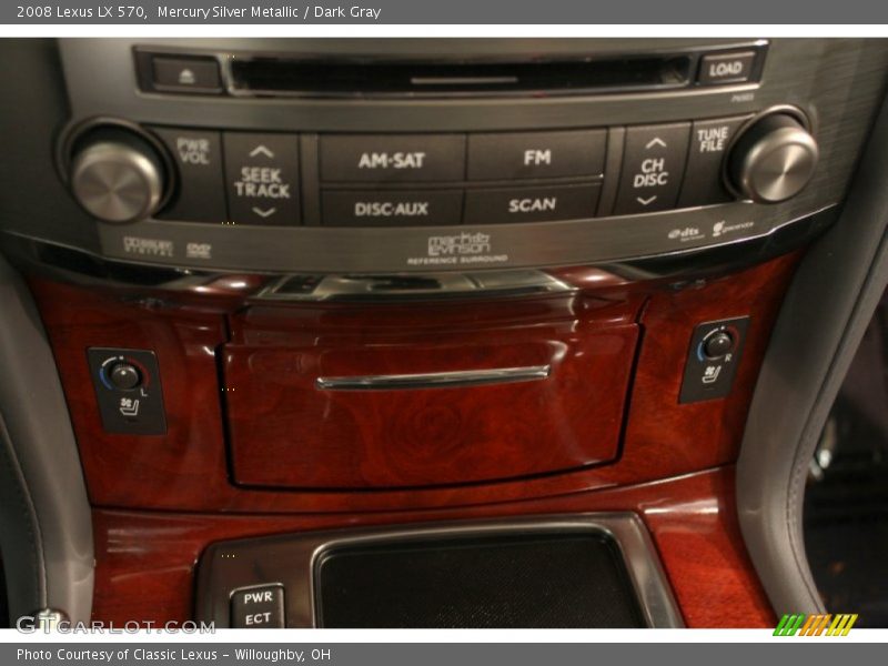 Mercury Silver Metallic / Dark Gray 2008 Lexus LX 570