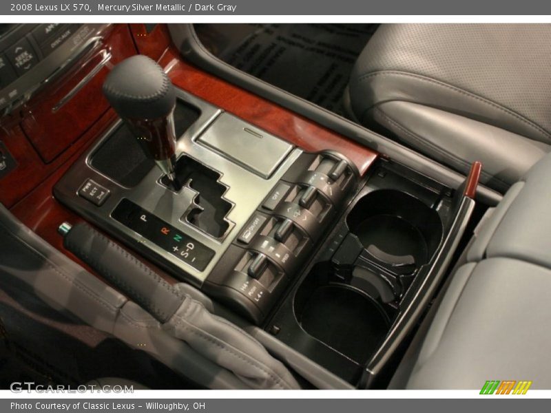 Mercury Silver Metallic / Dark Gray 2008 Lexus LX 570
