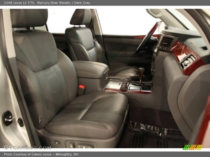 Mercury Silver Metallic / Dark Gray 2008 Lexus LX 570