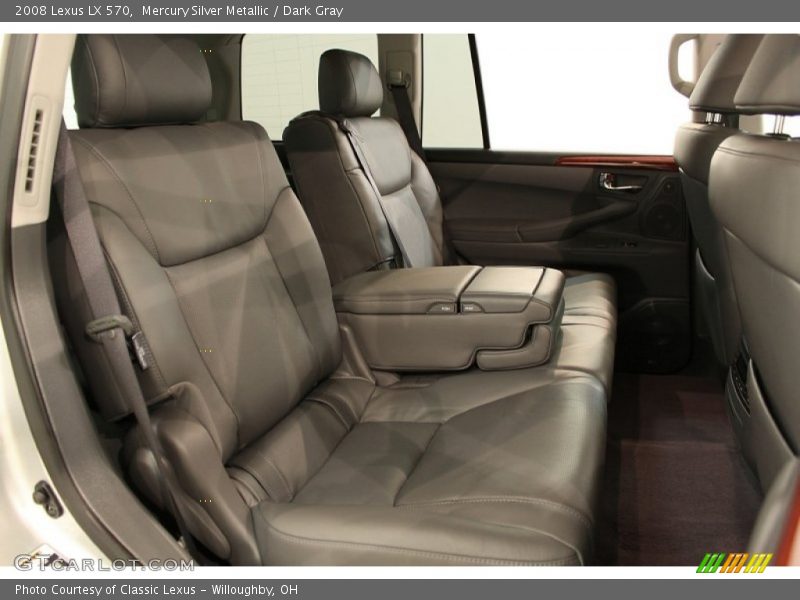 Mercury Silver Metallic / Dark Gray 2008 Lexus LX 570