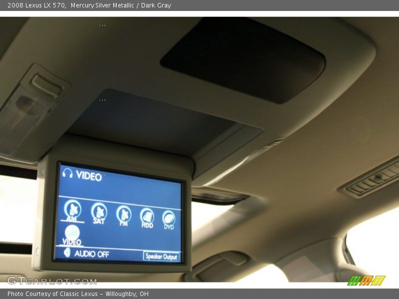 Mercury Silver Metallic / Dark Gray 2008 Lexus LX 570