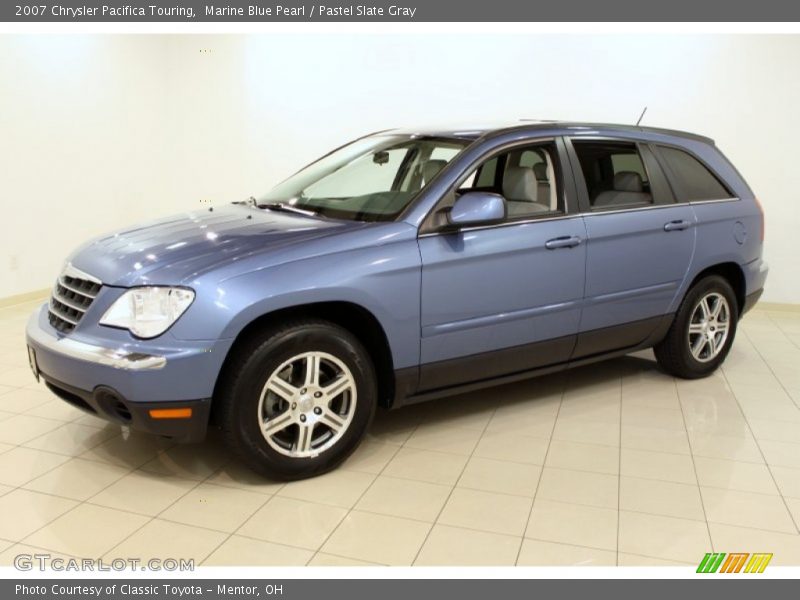 Marine Blue Pearl / Pastel Slate Gray 2007 Chrysler Pacifica Touring