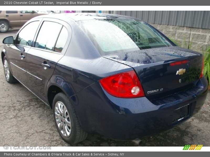 Imperial Blue Metallic / Ebony 2010 Chevrolet Cobalt LT Sedan