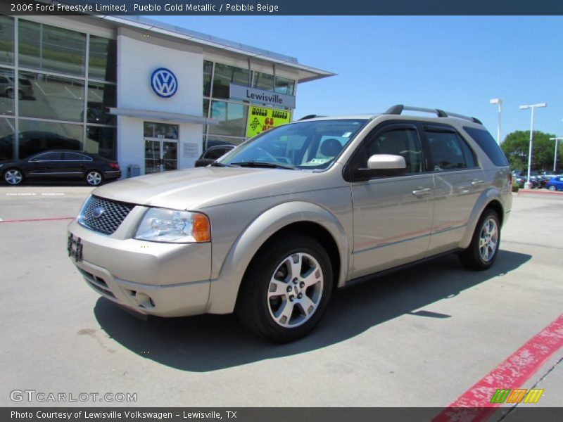 Pueblo Gold Metallic / Pebble Beige 2006 Ford Freestyle Limited