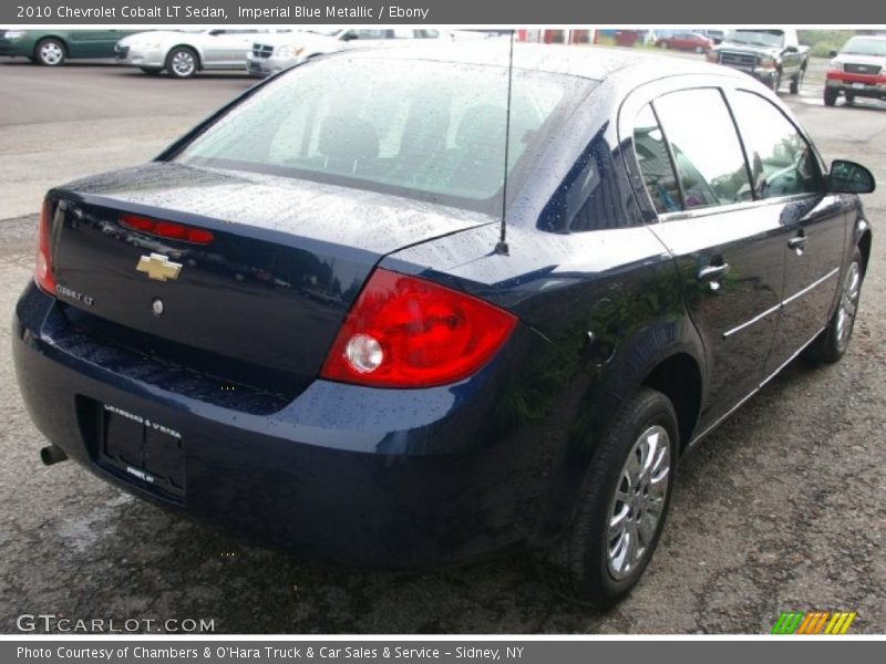 Imperial Blue Metallic / Ebony 2010 Chevrolet Cobalt LT Sedan