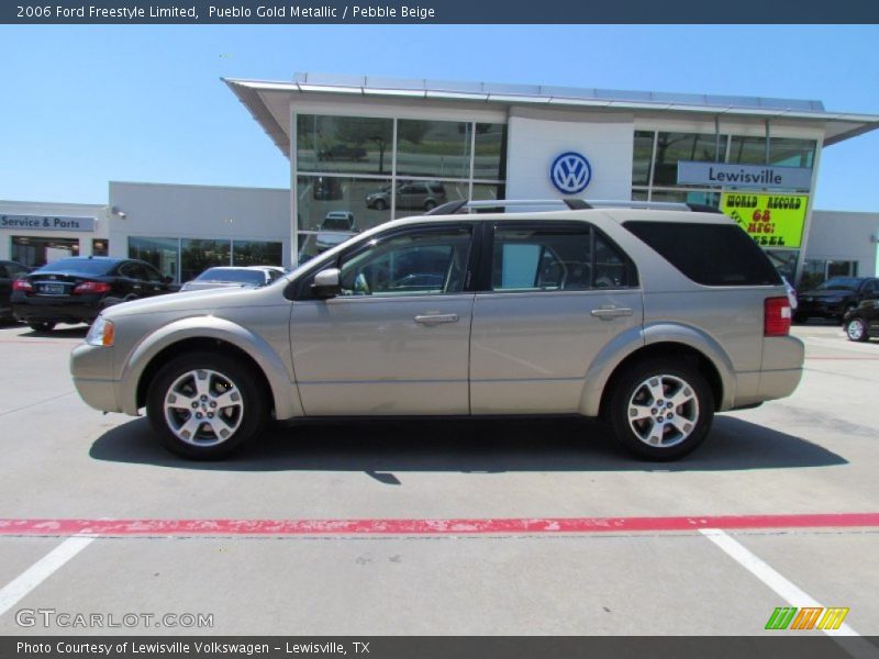 Pueblo Gold Metallic / Pebble Beige 2006 Ford Freestyle Limited