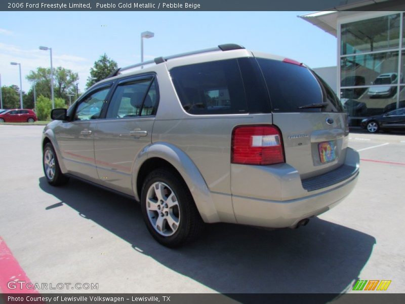Pueblo Gold Metallic / Pebble Beige 2006 Ford Freestyle Limited