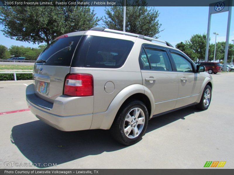Pueblo Gold Metallic / Pebble Beige 2006 Ford Freestyle Limited