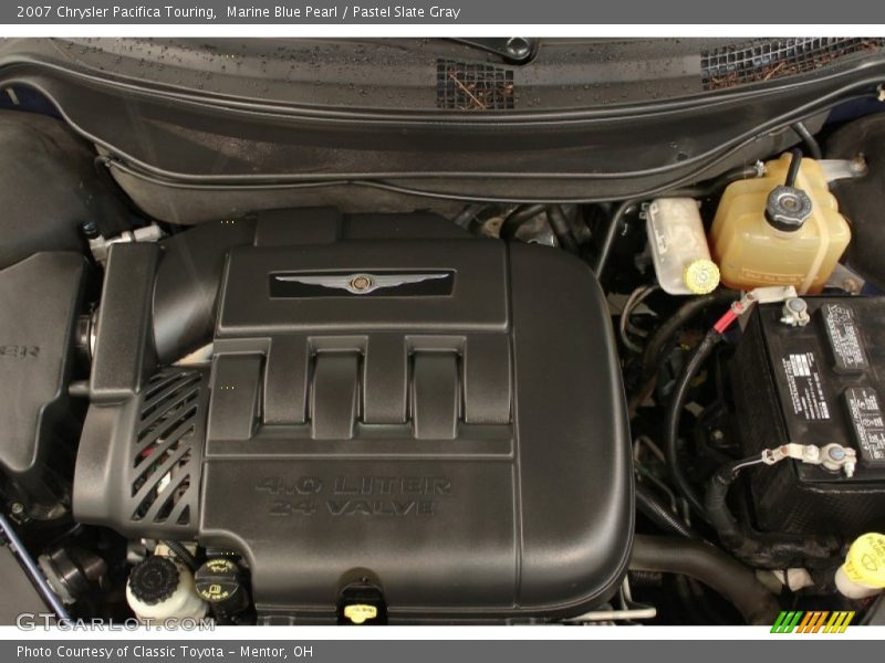 Marine Blue Pearl / Pastel Slate Gray 2007 Chrysler Pacifica Touring