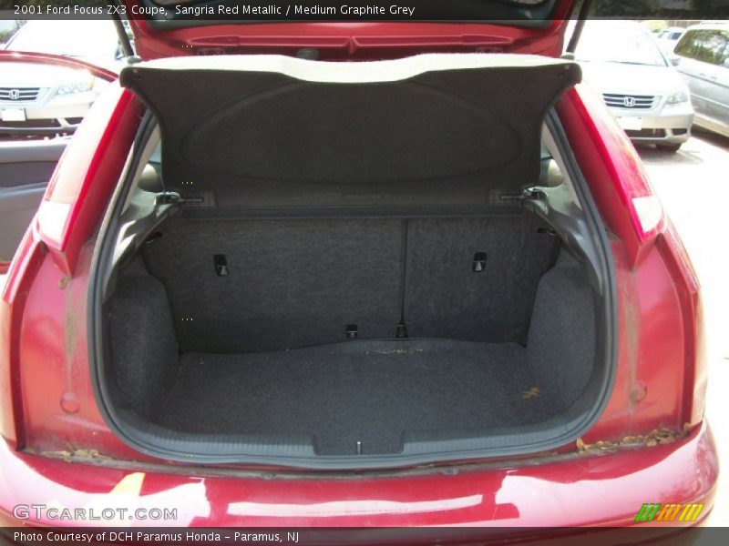 Sangria Red Metallic / Medium Graphite Grey 2001 Ford Focus ZX3 Coupe