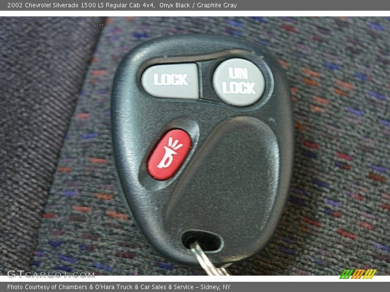 Keys of 2002 Silverado 1500 LS Regular Cab 4x4