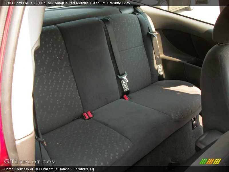 Sangria Red Metallic / Medium Graphite Grey 2001 Ford Focus ZX3 Coupe