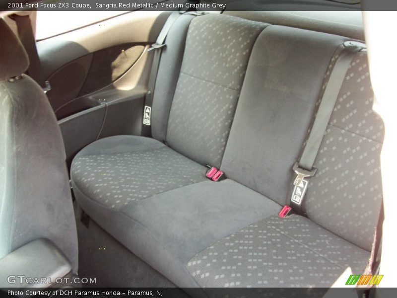 Sangria Red Metallic / Medium Graphite Grey 2001 Ford Focus ZX3 Coupe