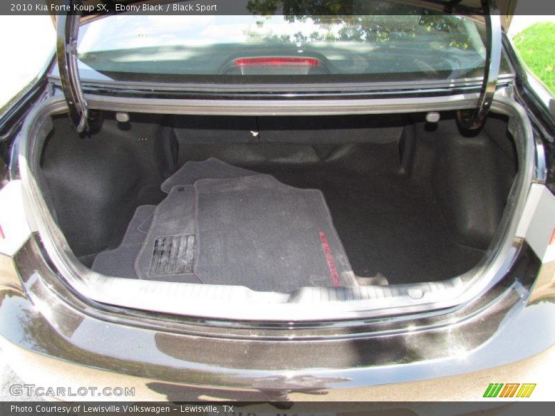  2010 Forte Koup SX Trunk