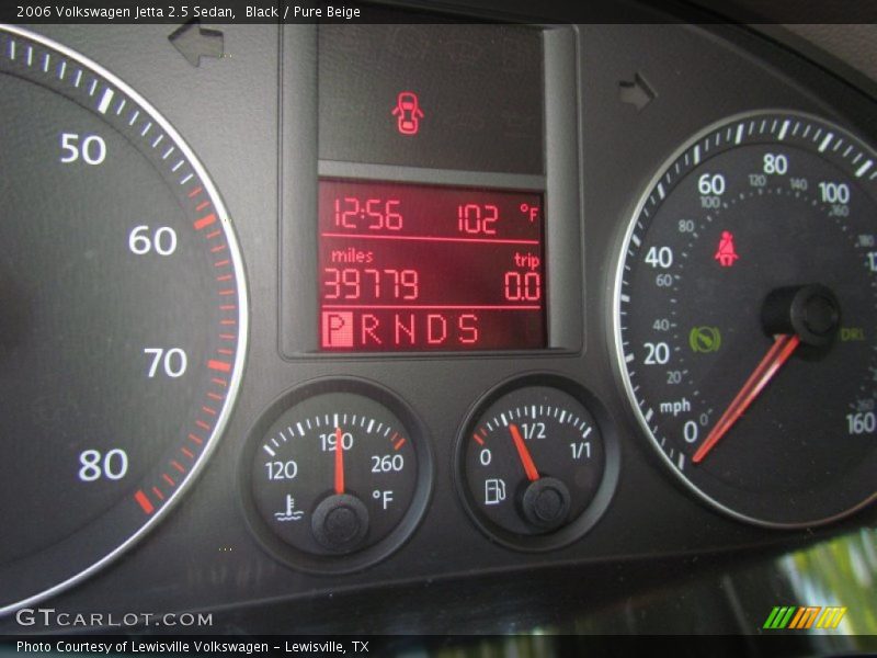 Black / Pure Beige 2006 Volkswagen Jetta 2.5 Sedan