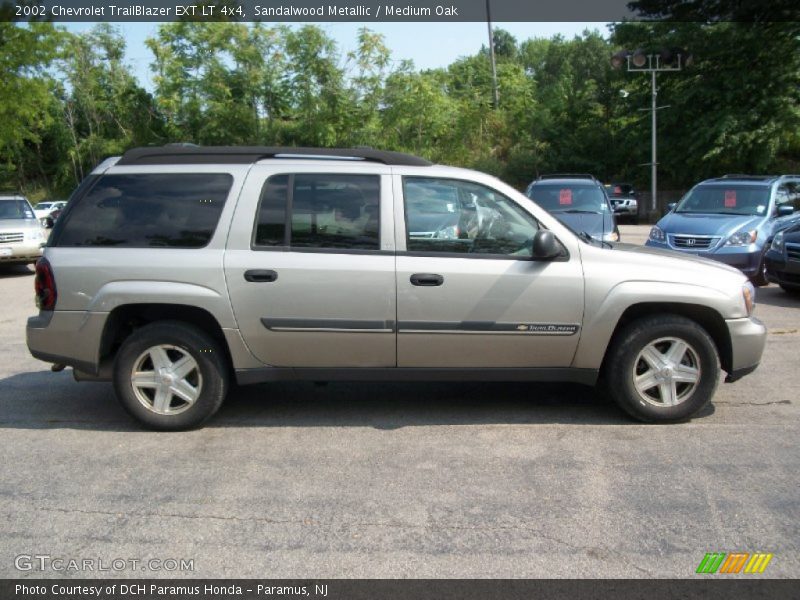  2002 TrailBlazer EXT LT 4x4 Sandalwood Metallic