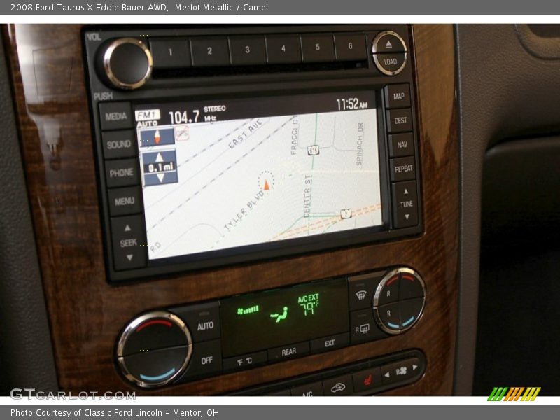 Navigation of 2008 Taurus X Eddie Bauer AWD