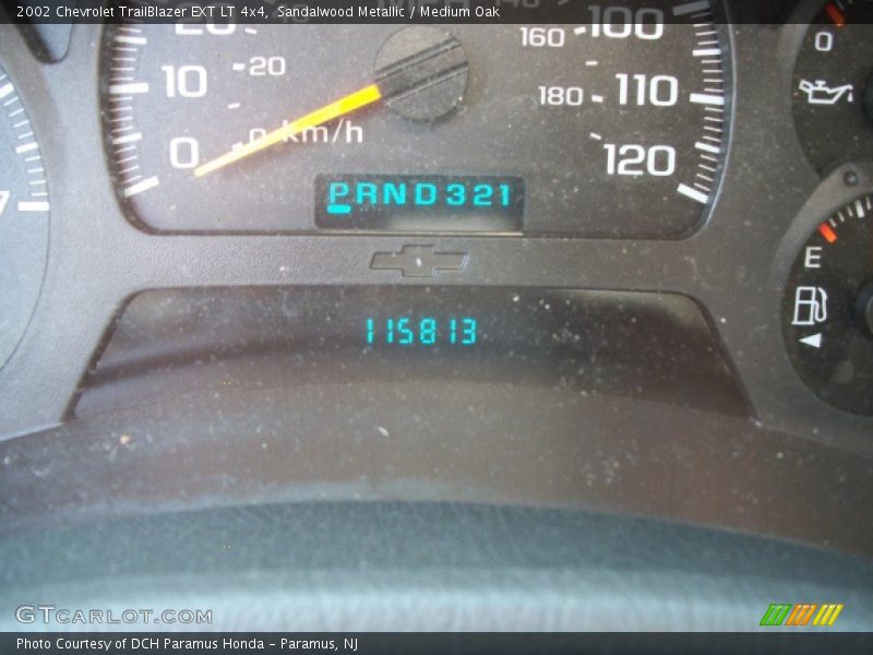 Sandalwood Metallic / Medium Oak 2002 Chevrolet TrailBlazer EXT LT 4x4