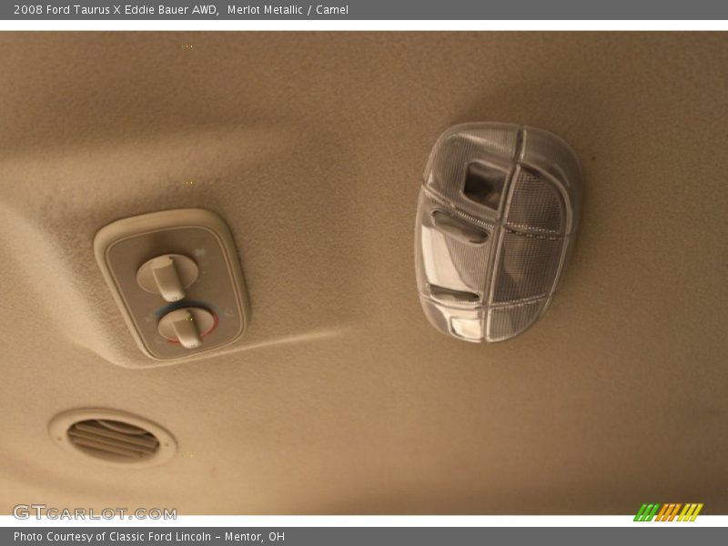 Merlot Metallic / Camel 2008 Ford Taurus X Eddie Bauer AWD