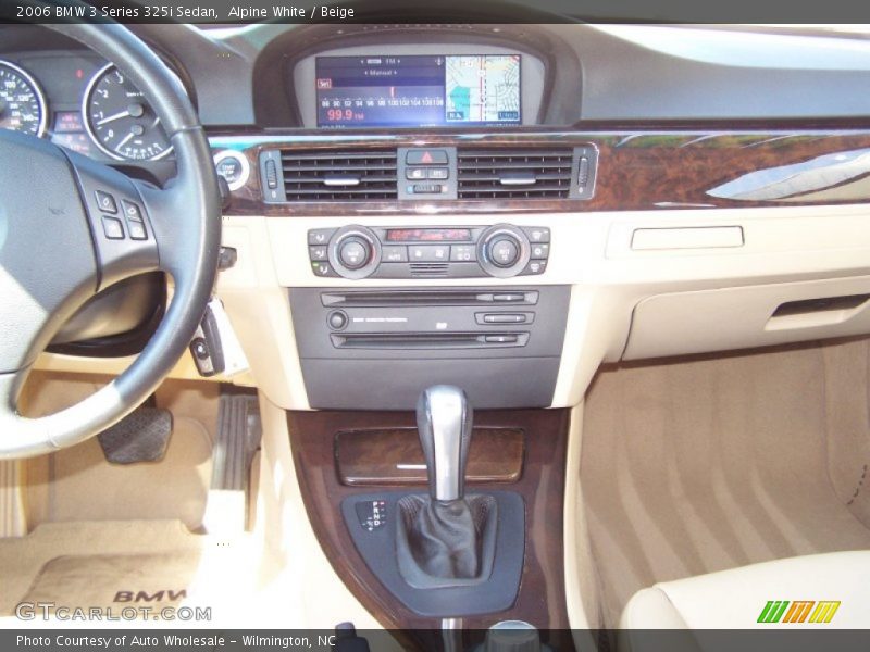 Alpine White / Beige 2006 BMW 3 Series 325i Sedan