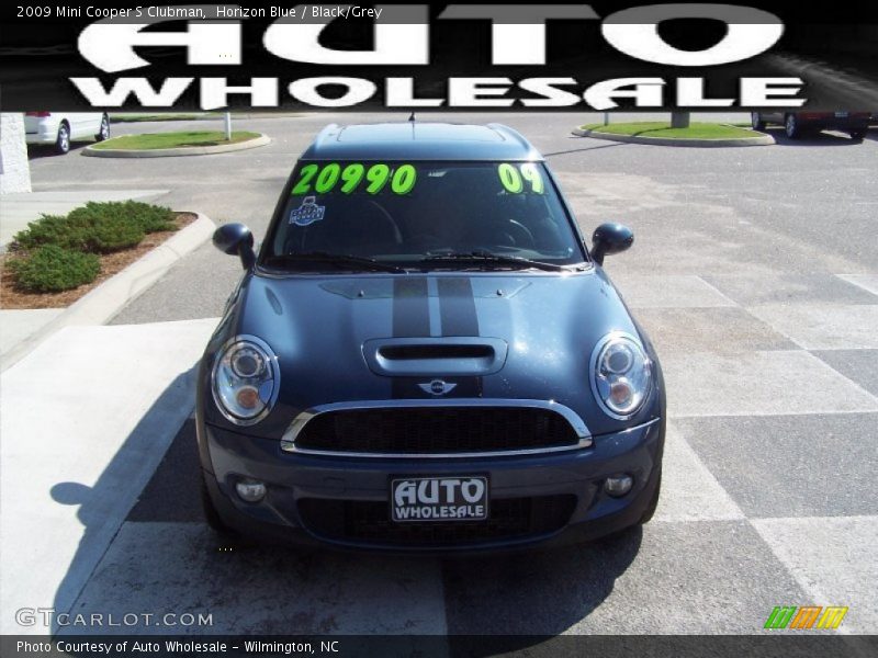 Horizon Blue / Black/Grey 2009 Mini Cooper S Clubman