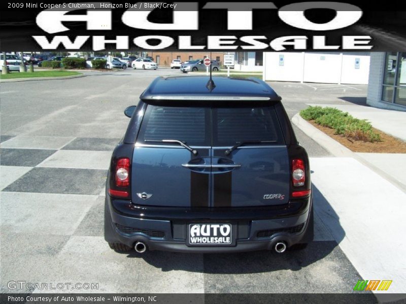 Horizon Blue / Black/Grey 2009 Mini Cooper S Clubman