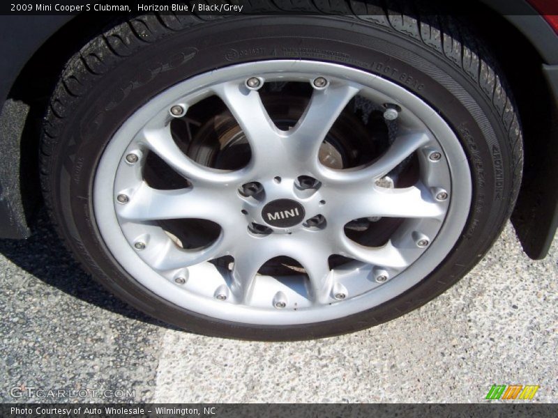 Horizon Blue / Black/Grey 2009 Mini Cooper S Clubman