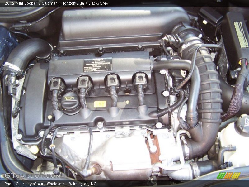 Horizon Blue / Black/Grey 2009 Mini Cooper S Clubman