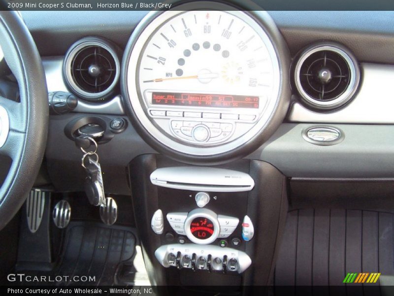 Horizon Blue / Black/Grey 2009 Mini Cooper S Clubman