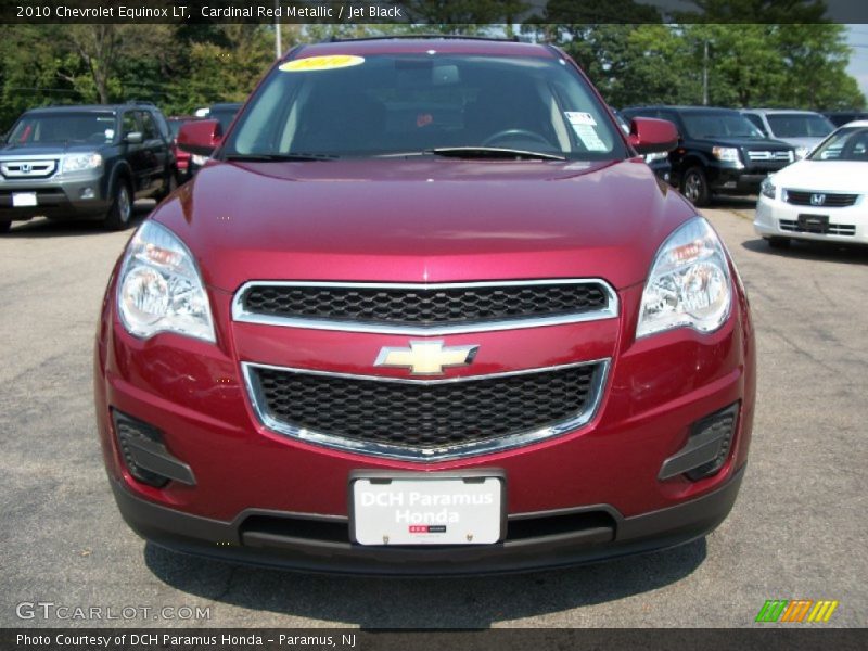 Cardinal Red Metallic / Jet Black 2010 Chevrolet Equinox LT