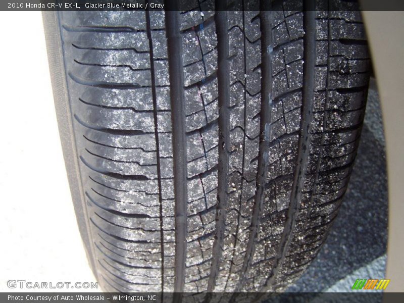 Glacier Blue Metallic / Gray 2010 Honda CR-V EX-L