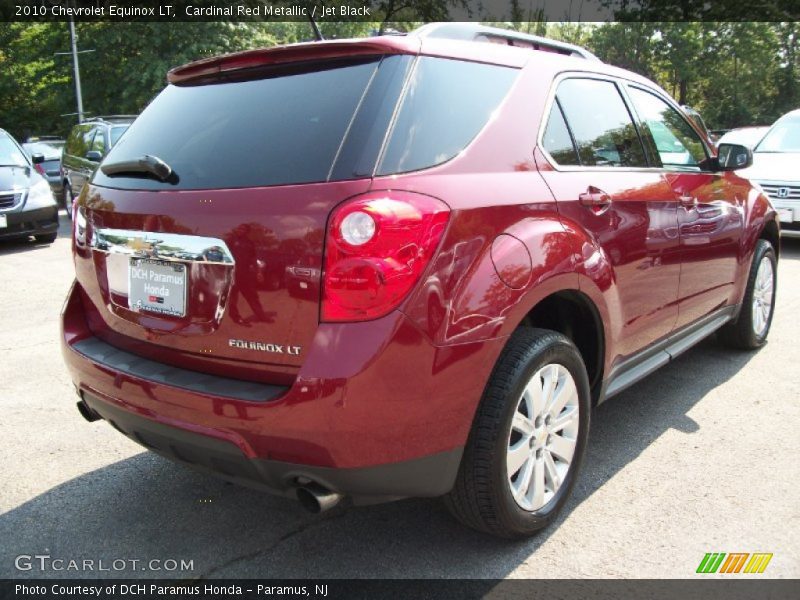 Cardinal Red Metallic / Jet Black 2010 Chevrolet Equinox LT