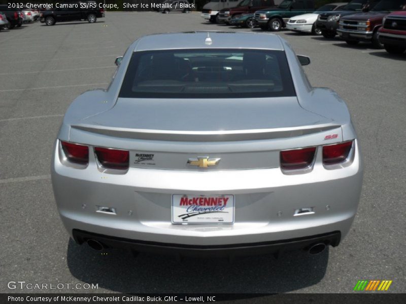 Silver Ice Metallic / Black 2012 Chevrolet Camaro SS/RS Coupe