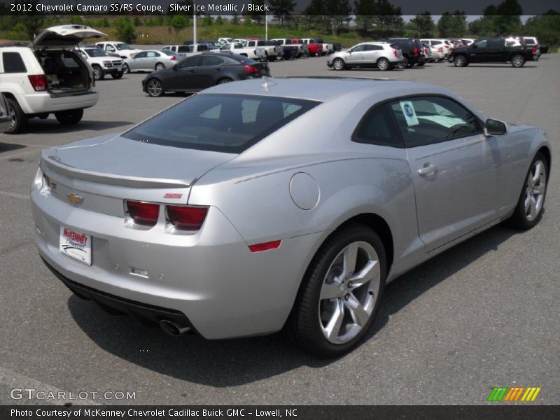 Silver Ice Metallic / Black 2012 Chevrolet Camaro SS/RS Coupe