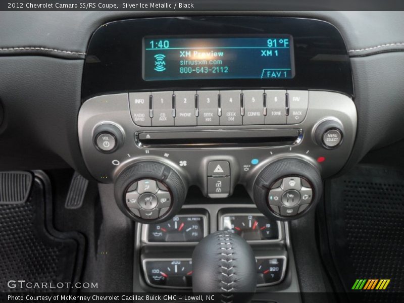 Audio System of 2012 Camaro SS/RS Coupe