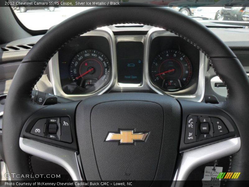 Silver Ice Metallic / Black 2012 Chevrolet Camaro SS/RS Coupe