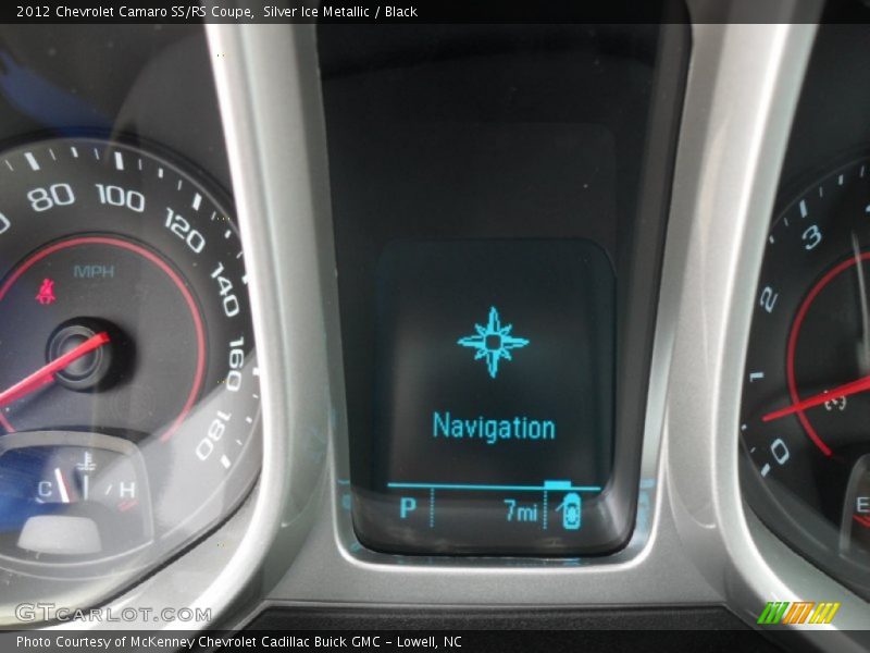 Silver Ice Metallic / Black 2012 Chevrolet Camaro SS/RS Coupe