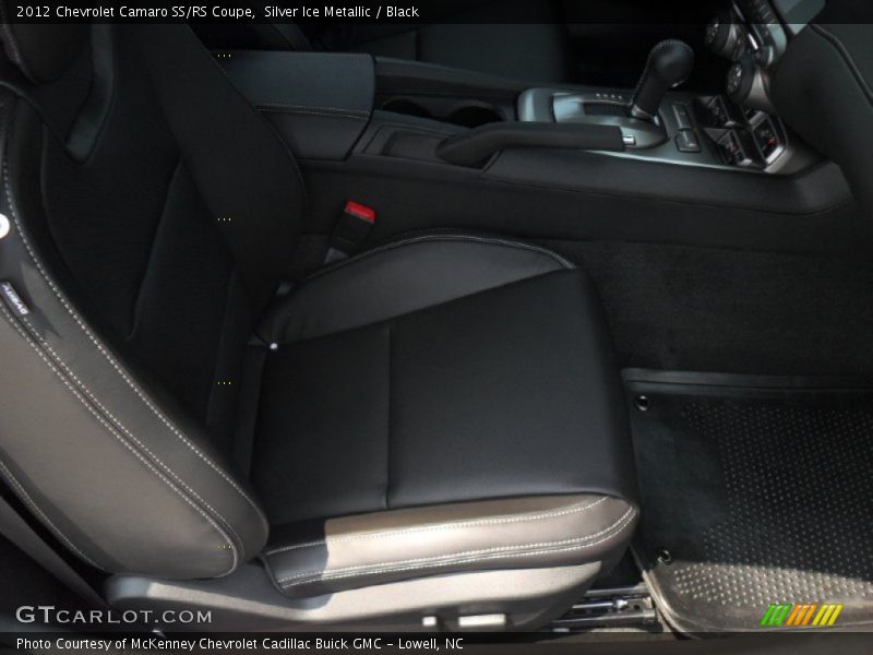 Silver Ice Metallic / Black 2012 Chevrolet Camaro SS/RS Coupe