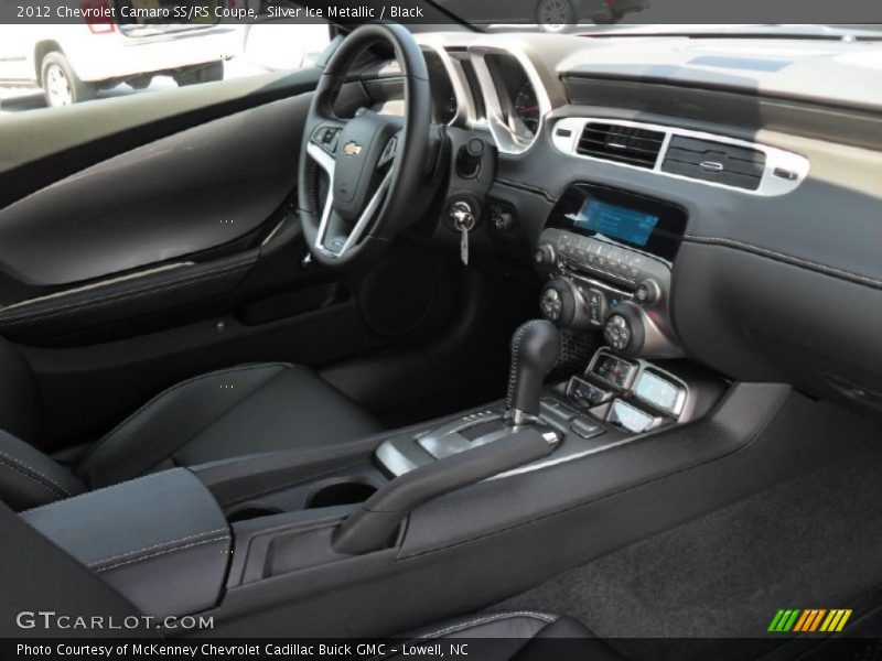 Silver Ice Metallic / Black 2012 Chevrolet Camaro SS/RS Coupe