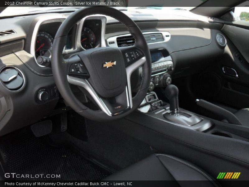 Silver Ice Metallic / Black 2012 Chevrolet Camaro SS/RS Coupe