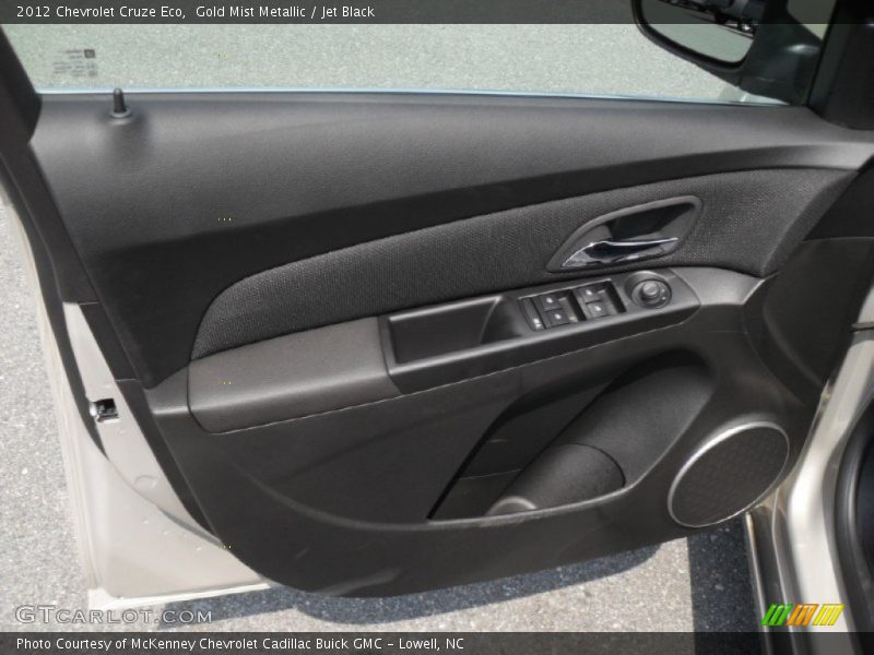 Gold Mist Metallic / Jet Black 2012 Chevrolet Cruze Eco