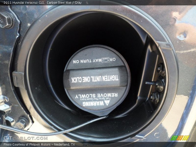 Carbon Steel Mist / Gray 2011 Hyundai Veracruz GLS