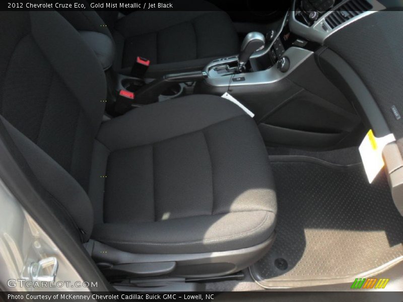 Gold Mist Metallic / Jet Black 2012 Chevrolet Cruze Eco