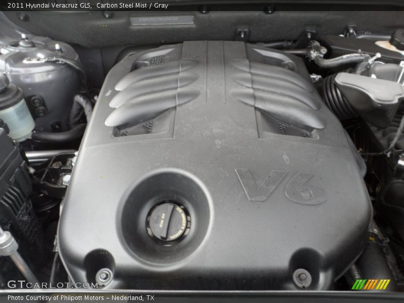 Carbon Steel Mist / Gray 2011 Hyundai Veracruz GLS