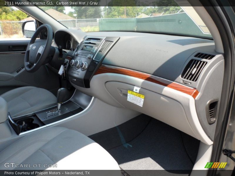 Carbon Steel Mist / Gray 2011 Hyundai Veracruz GLS