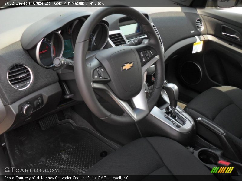 Jet Black Interior - 2012 Cruze Eco 